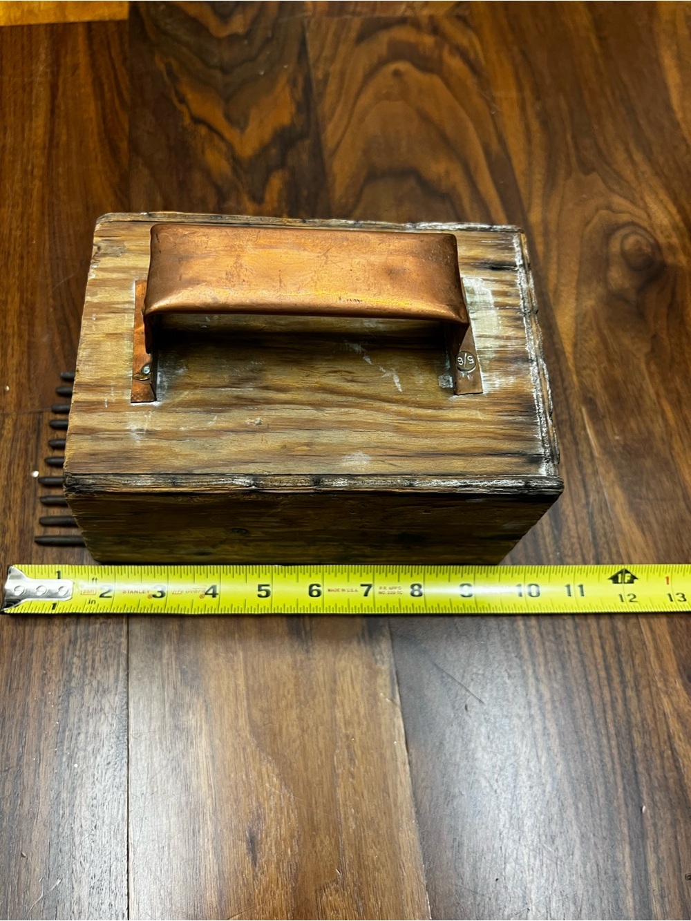 Antique Vintage Rustic Wooden Berry Picker - Picture 9 of 10
